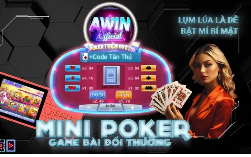 Luật chơi Mini Poker Zowin cơ bản