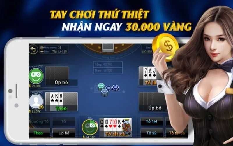 Chơi game xì tố đổi thưởng Zowin